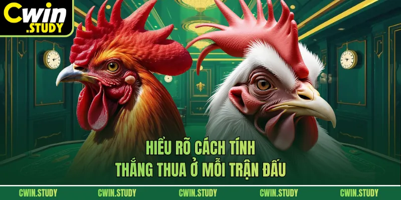Hiểu rõ cách tính thắng thua ở mỗi trận đấu