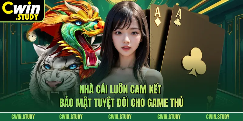 Nhà cái luôn cam kết bảo mật tuyệt đối cho game thủ